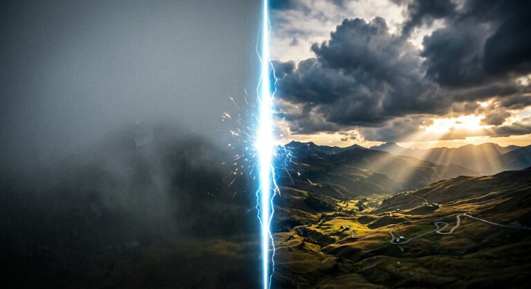 3-year AI video generation progress comparison (Modelscope vs Grok Imagine v1)